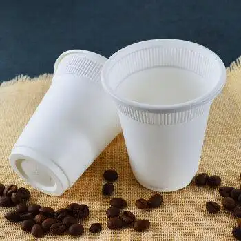 初绿(chulv)一次性杯子加厚招待杯250ml饮水塑料杯家用冷热水可降解