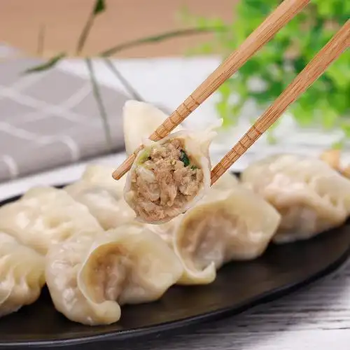 民歌纯手工水饺速冻饺子馄饨现做398g*3袋装马蹄猪肉蒸饺早餐煎饺