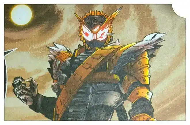 假面骑士时王漫画新情报逢魔时王很霸气帝骑画风很奇特