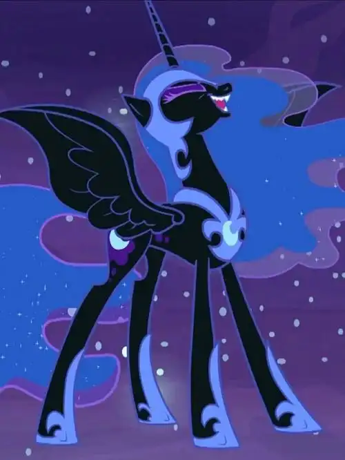 宇宙公主,别不识好!"(别骂我!)#描改  #小马宝莉马设