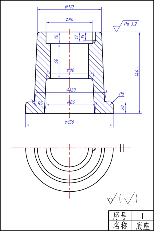 千斤顶各零件图及装配图