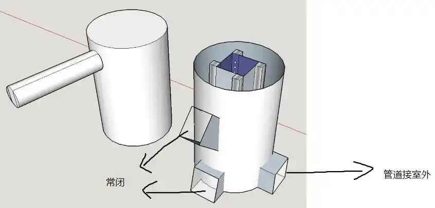 新型火箭炉设计