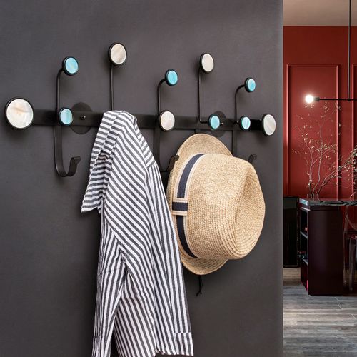 挂衣架壁挂式墙上挂衣钩墙壁玄关门口免打孔进门卧室入户衣服挂钩