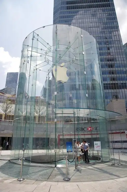 上海的apple store