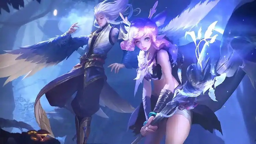 王者荣耀瑶云中君大厅界面动画