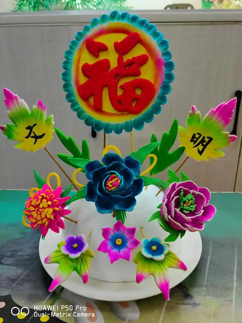 三元巷花馍纯手工制作,优惠多多,实惠多多快来预订.联系电话1 - 抖音