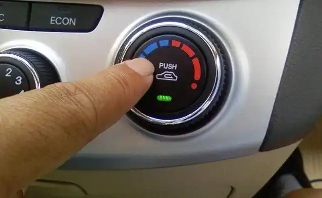 为什么我的车只有内循环标志