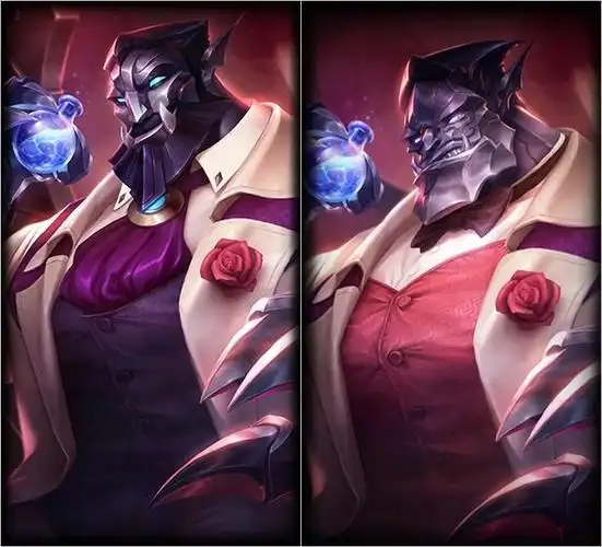 lol加里奥原画对比屌丝成功逆袭不服来辩