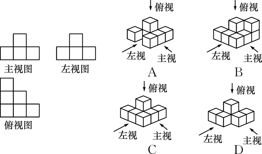 [推荐学习]2019届中考数学系统复习 第七单元 图形变换 第26讲 视图与
