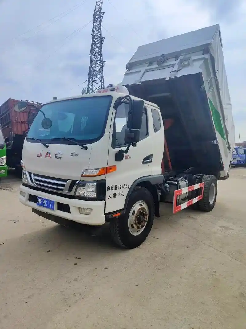 江淮蓝牌自卸车.2018年10月国五玉柴160马力,法士特8 - 抖音