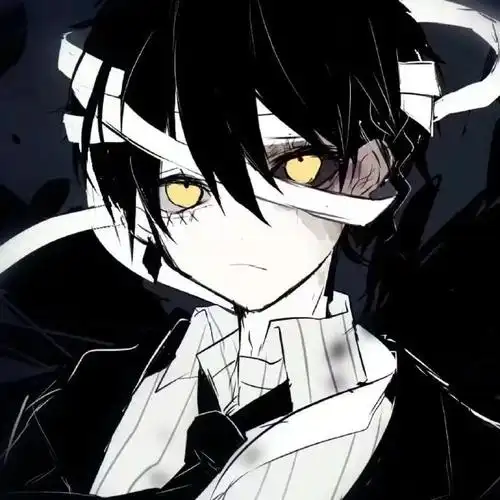 黑暗系男生动漫头像 帅气男生qq头像