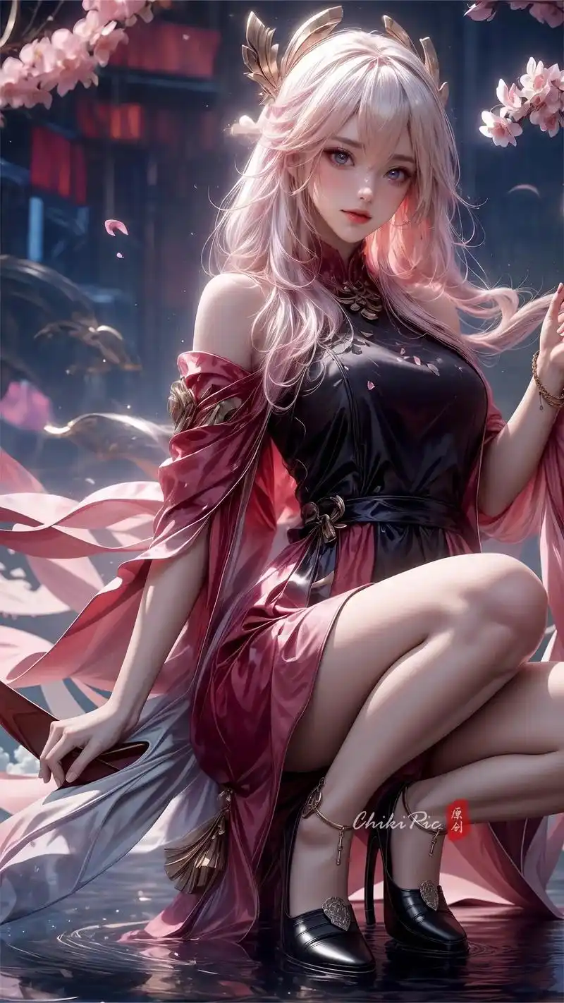 国漫美女 #极品身材 #原神 - 抖音