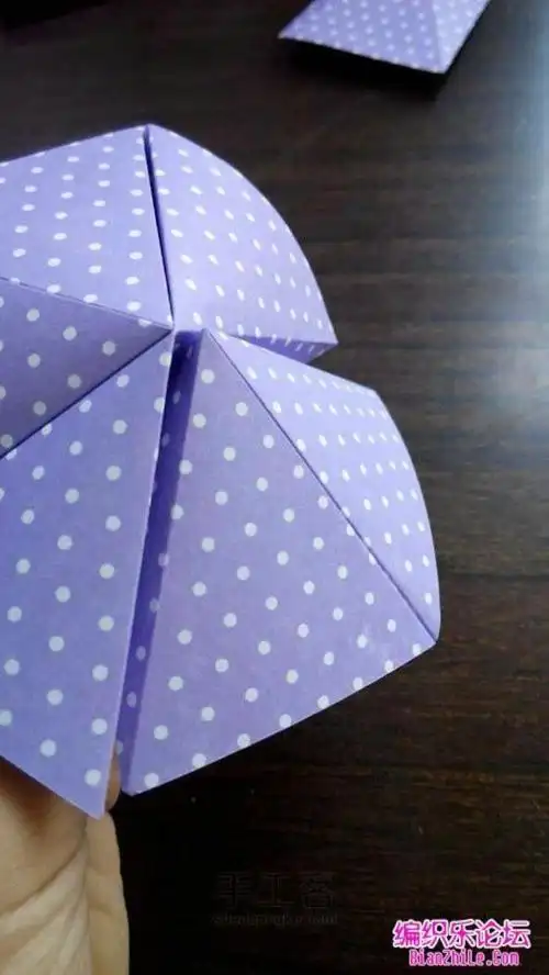 6-12岁的少女折纸手工超简单雨伞