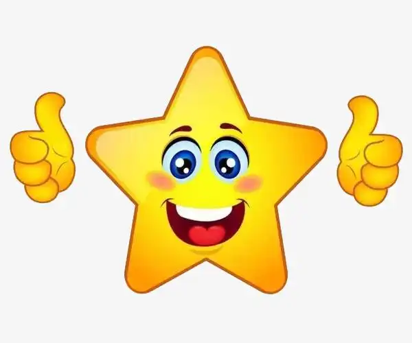 双手点赞胜利表情创意矢量图案