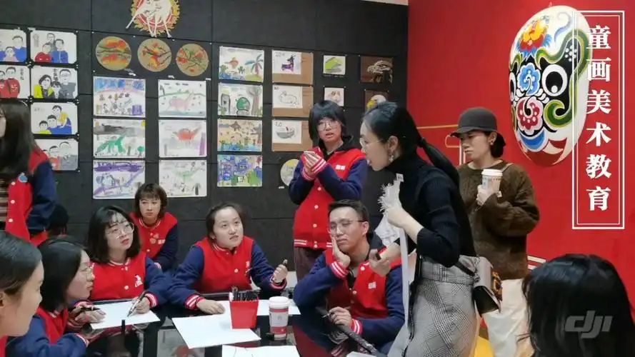 童画资深教研员林子老师现场实操指导