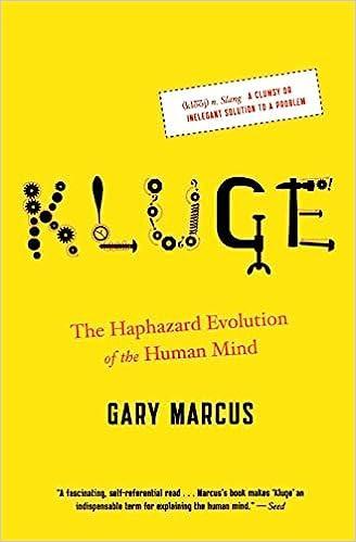 预订 kluge: the haphazard evolution of the human mind