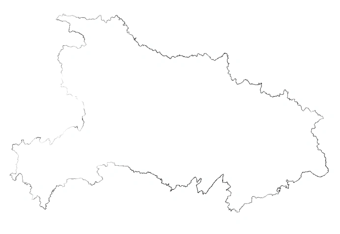 制作一幅边界墙风格的地图二,操作步骤1,添加数据湖北省边界及dem数据