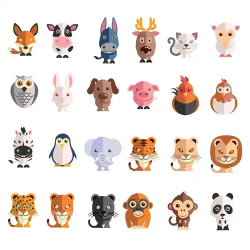 小动物分层图 当前位置: 首页 > 平面广告 > 卡通/插画 > 卡通动物 >