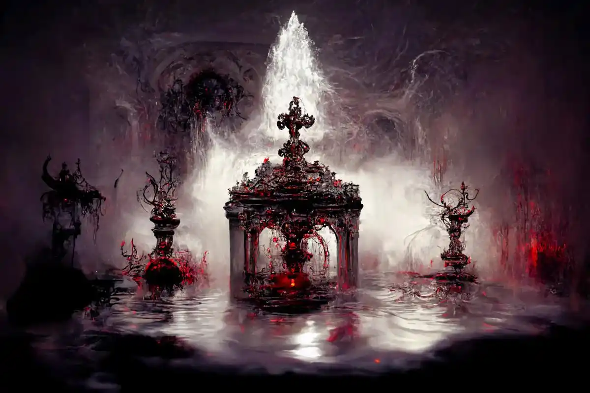 我在惊悚游戏里封神    黑暗教堂  谨慎观看 最后张最刺 - 抖音