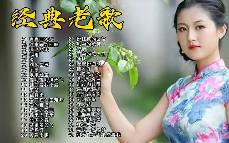 【40首经典老歌合集】8090后怀念的经典老歌,每一首都火遍全网!