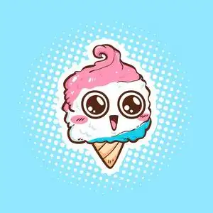 卡通棉花糖图片