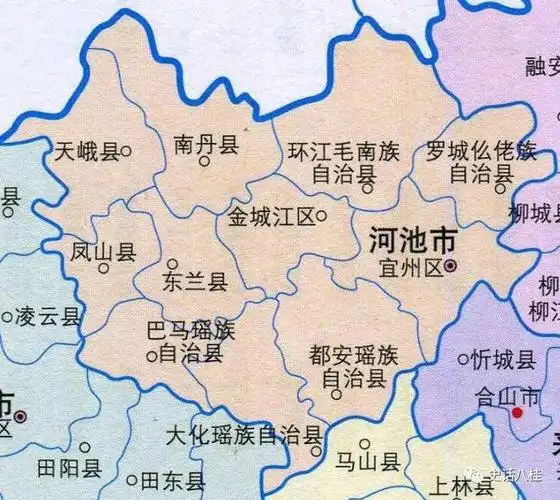 广西人文河池一到九圩的考究有着韩信后裔在圩里的传说