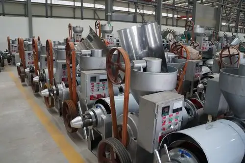 生熟榨菜菜籽油榨油机油坊中大型商用广鑫108加长农产品加工设备