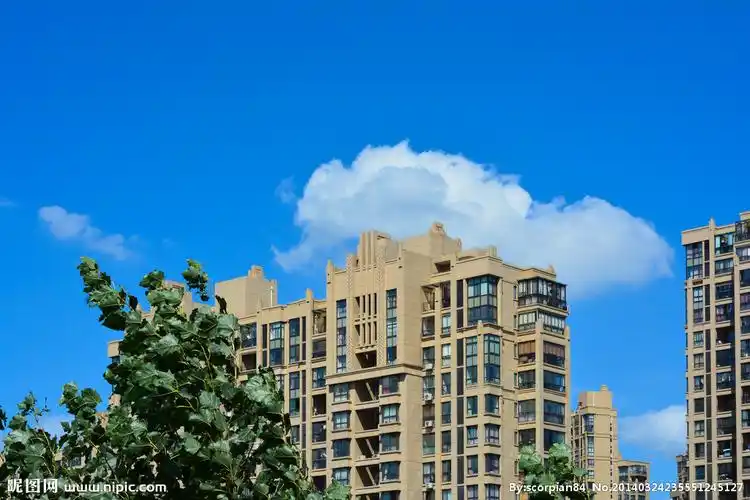 蓝天楼房摄影图__建筑景观_自然景观_摄影图库_昵图网nipic.com