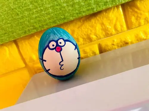 福泰智慧树幼儿园清明节主题活动——画鸡蛋