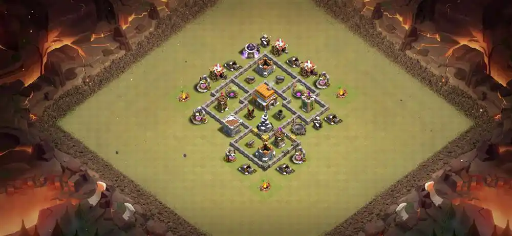 5本五本好阵,部落冲突阵型分享,5本五本好阵分享链接,5本五本好阵阵型