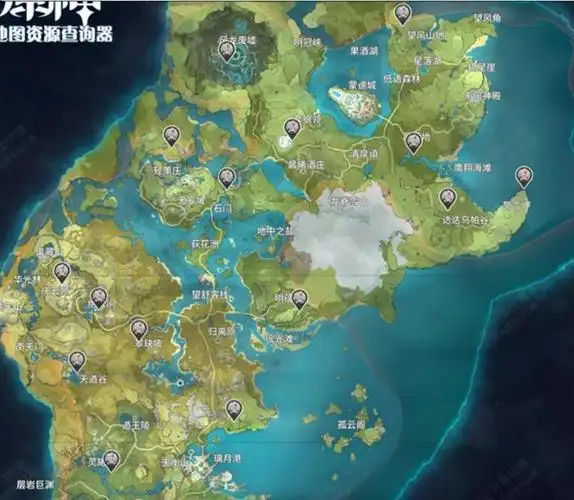 原神地图资源