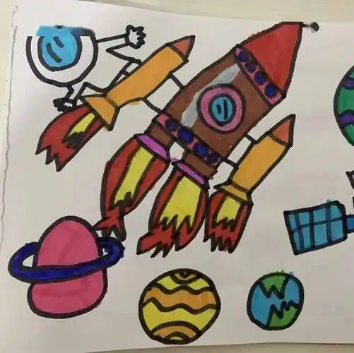 奇思妙想 探究奥秘——信息技术校本课程纪实之一年级《科学幻想画》