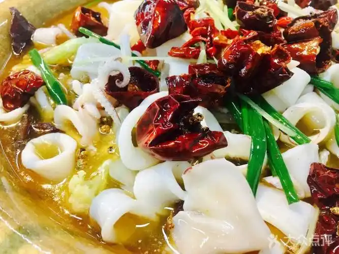 海敢小鱿鱼(集美店)-水煮小鱿鱼-菜-水煮小鱿鱼图片-厦门美食-大众