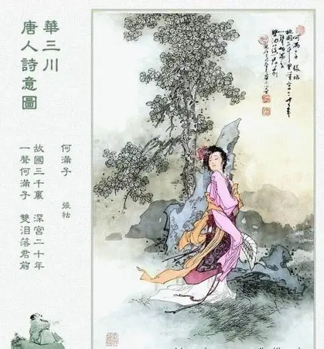 张祜的诗《何满子》古诗配图鉴赏
