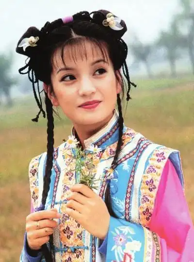 小燕子简笔画赵薇还珠格格