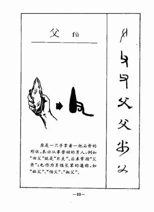 汉字演变文化例图集萃