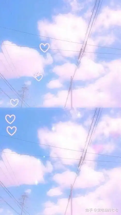 有没有甜甜的壁纸或者聊天背景? - 知乎