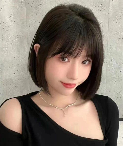 温柔减龄法式刘海 日常无需刻意打理_刘海发型 - 美发站