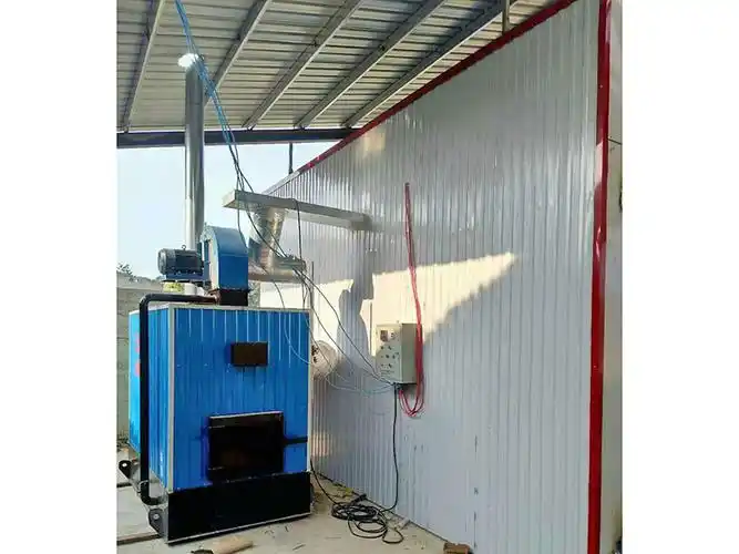 燃柴煤热风烘干房