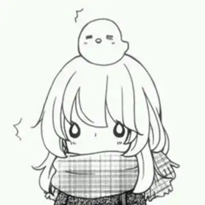 黑白女生头像_呆萌_q版小鸡不定期更新二…46kb