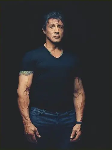 西尔维斯特·史泰龙早期写真图片