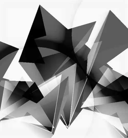 灰色三角形背景