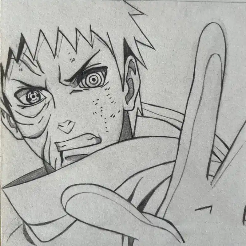 火影|带土手绘|如果深情有另一个名就叫带土 吧