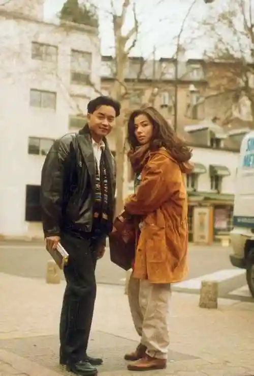 图钟楚红张国荣合照流出友情难忘让人感动