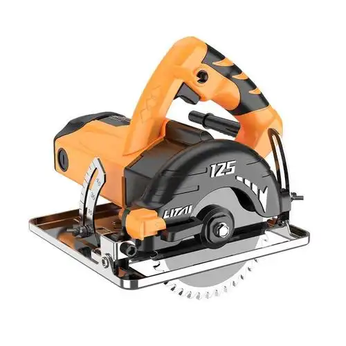 木工电动手锯手推5寸圆锯电锯家用小型手持电圆锯