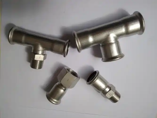 河北304不锈钢卡压式管件厂家 不锈钢卡压式弯头价格