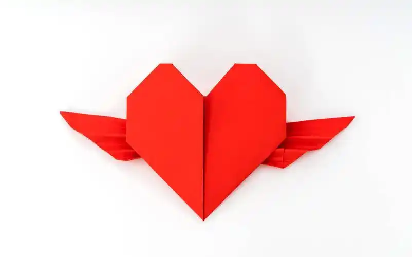 折纸心摆出来的图案图片大全