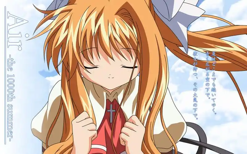 青空air桌面壁纸第9张