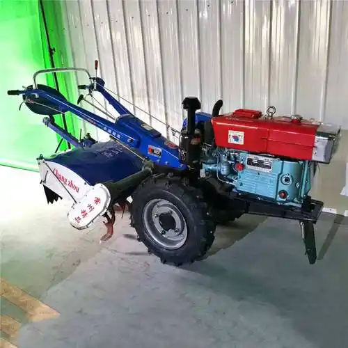 水田打田用手扶拖拉机手扶拖拉机开沟机18马力手扶旋耕犁地机