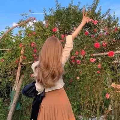 背影头像女生唯美漂亮仙气